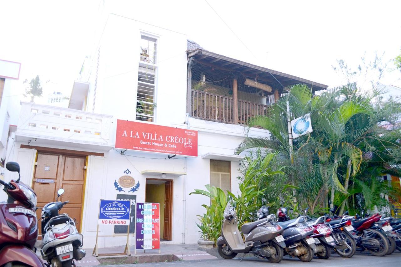 A La Villa Creole ปอนดิเชอรี ภายนอก รูปภาพ